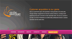 Desktop Screenshot of ontheavenuemarketing.com